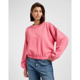 блуза,дамски,блузи,lee,detail,sweatshirt,lychee,(pink)