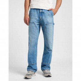 дънки,мъжки,панталони,lee,double,knee,carpenter,jeans,blue