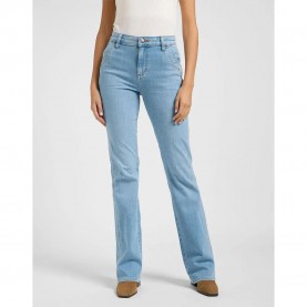 дънки,дамски,панталони,lee,double,seamed,boot,jeans,minor,key,(blue)