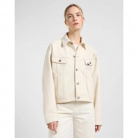 яке,дамски,якета,и,палта,lee,drop,shoulder,rider,jacket,ecru,(beige)