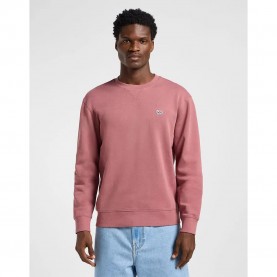 блуза,мъжки,пуловери,lee,patch,sweatshirt,pink,(henna)