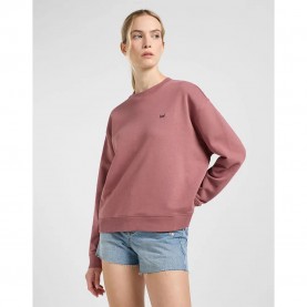 блуза,дамски,блузи,lee,raglan,sweatshirt,henna,(pink)