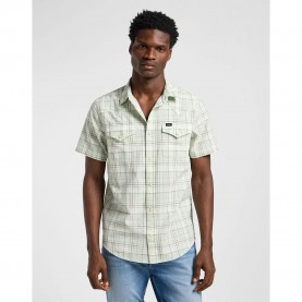 риза,с,къс,ръкав,мъжки,ризи,lee,western,short,sleeve,shirt,green,(mercantile,sage,ombre)