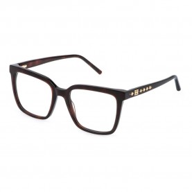 очила,escada,vesf28,square,woman,glasses,shiny,dark,havana,(brown)