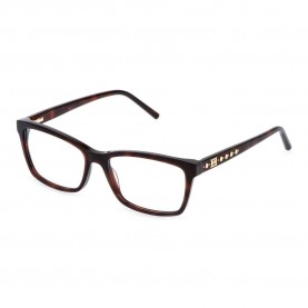 очила,escada,vesf29,square,woman,glasses,shiny,dark,havana,(brown)