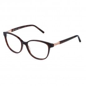 очила,escada,vesf31,square,woman,glasses,shiny,dark,havana,(black)