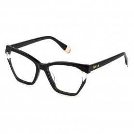 очила,furla,vfu868v,geometric,woman,glasses,shiny,black,(black)