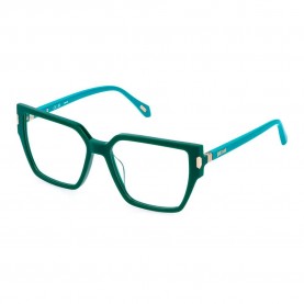 очила,just,cavalli,vjc127,square,woman,glasses,shiny,green,(green)