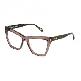 очила,just,cavalli,vjc138,square,woman,glasses,shiny,transp.light,brown,(brown)