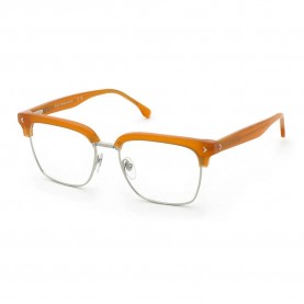 очила,lozza,vl4386,square,glasses,shiny,full,palladium,(orange)