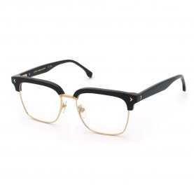 очила,lozza,vl4386,square,glasses,shiny,total,rose,gold,(black)