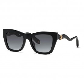 слънчеви,очила,слънчеви,очила,roberto,cavalli,src129m,square,woman,sunglasses,shiny,black,(black)