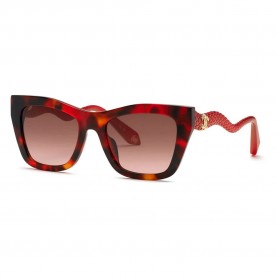 слънчеви,очила,слънчеви,очила,roberto,cavalli,src129m,square,woman,sunglasses,shiny,red,havana,(red)