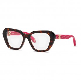 очила,roberto,cavalli,vrc070v,geometric,woman,glasses,brown,(shiny,brown,yellow,havana)