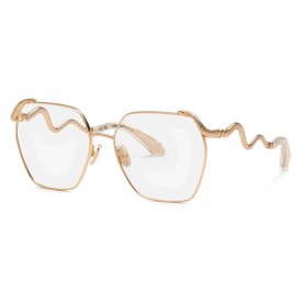 очила,roberto,cavalli,vrc103,geometric,woman,glasses,shiny,total,rose,gold,(golden)