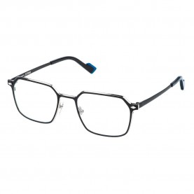 очила,sting,vst554,square,glasses,black,(semi,matt,black,w,shiny,palladium,parts)