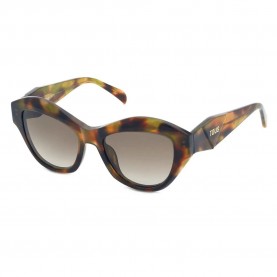 слънчеви,очила,слънчеви,очила,tous,stoc77,geometric,woman,sunglasses,brown,green,havana