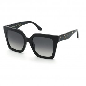 Слънчеви очила Twinset STW105 Square woman sunglasses - Black (Shiny Black) слънчеви,очила,слънчеви,очила,twinset,stw105,square,woman,sunglasses,black,(shiny,black)