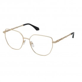Twinset VTW088 Geometric woman glasses - Shiny Rose Gold очила,twinset,vtw088,geometric,woman,glasses,shiny,rose,gold
