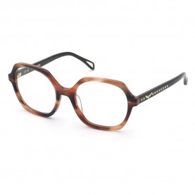 очила,zadig&voltaire,vzv443,geometric,woman,glasses,brown,orange,fantasy,(brown)
