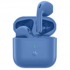 слушалки,слушалки,celly,compact,wireless,earphones,white,(blue)