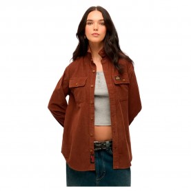 дамски,блузи,дамски,ризи,superdry,corduroy,workwear,pluse,size,shirt,brown
