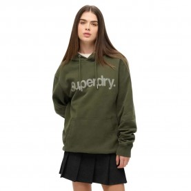 суичър,дамски,блузи,superdry,core,logo,city,pluse,size,hoodie,green,(army,khaki)