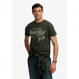 тениска,мъжки,тениски,дамски,тениски,superdry,leather,&,boot,co,script,t,shirt,green,(surplus,goods,olive,green)