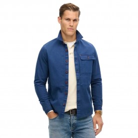 мъжки,якета,superdry,merchant,utility,overshirt,indigo,blue,(blue)