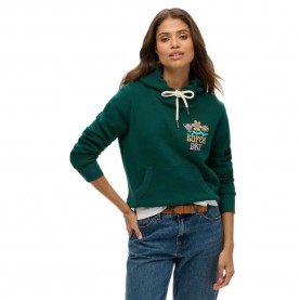 суичър,дамски,блузи,superdry,summer,garden,hoodie,green