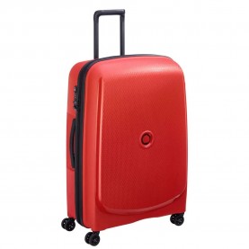 куфари,delsey,belmont,plus,76 cm,trolley,bag,red
