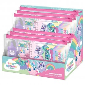 канцеларски,принадлежности,sweet,dreams,stationery,case,7,units,multicolor,(multicolor)