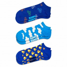 чорапи,мъжки,чорапи,happy,socks,bike,short,socks,3,pairs,blue,(blue)