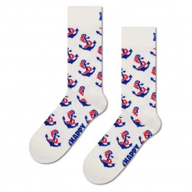чорапи,мъжки,чорапи,happy,socks,anchor,crew,socks,white,(white)