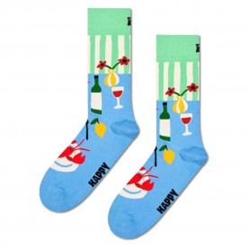 чорапи,мъжки,чорапи,happy,socks,dinner,crew,socks,blue,(light,blue)
