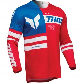 блуза,с,дълъг,ръкав,мъжки,тениски,дамски,тениски,thor,launchmode,patriot,long,sleeve,jersey,red,(red,white,blue)