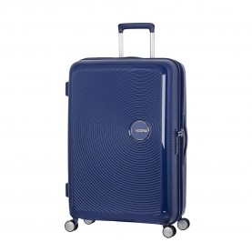 куфари,american,tourister,soundobx,spinner,77,28,tsa,97,110l,trolley,bag,blue,(midnight,navy)