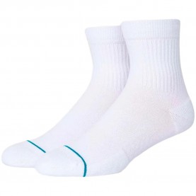 чорапи,мъжки,чорапи,дамски,чорапи,stance,icon,quarter,short,socks,3,pairs,white,(white)
