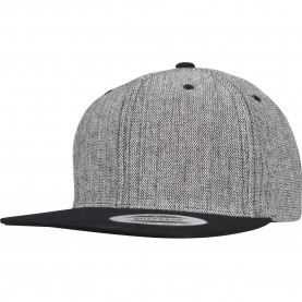 шапка,с,козирка,всички,шапки,flexfit,melange,solid,snapback,cap,grey,(melange,black)