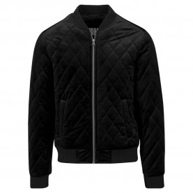 яке,мъжки,якета,urban,classics,diamond,quilt,velvet,jacket,black