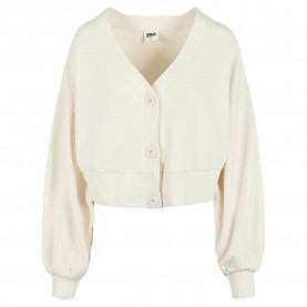 жилетка,мъжки,пуловери,дамски,пуловери,urban,classics,organic,oversized,short,terry,cardigan,beige,(white,sand)