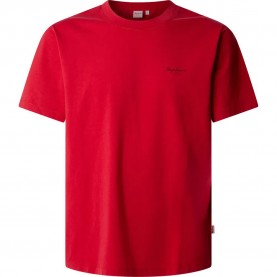 тениска,мъжки,тениски,pepe,jeans,jacko,short,sleeve,t,shirt,red,(rugby,red)