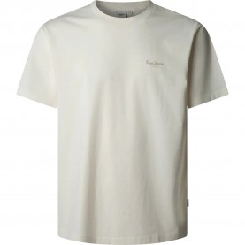тениска,мъжки,тениски,pepe,jeans,jacko,short,sleeve,t,shirt,off,white,(beige)