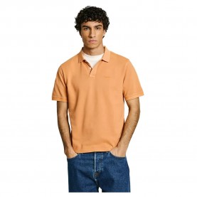 Pepe jeans New Oliver Gd short sleeve polo - Sundown Orange (Orange) мъжки,блузи,с,яка,pepe,jeans,new,oliver,gd,short,sleeve,polo,sundown,orange,(orange)