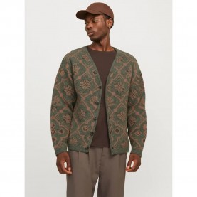 жилетка,мъжки,пуловери,jack,&,jones,lumagne,styd,cardigan,brown