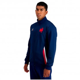 блуза,мъжки,пуловери,le,coq,sportif,2320069,ffr,presentation,23,24,full,zip,sweatshirt,blue