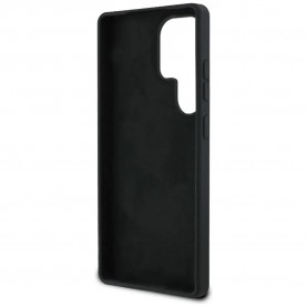 Guess GUHCS25LS4SMDK Bottom Script Samsung Galaxy S25 Ultra phone case - Black (Black) други,аксесоари,guess,guhcs25ls4smdk,bottom,script,samsung,galaxy,s25,ultra,phone,case,black,(black)