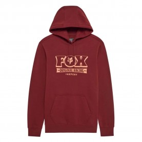 суичър,мъжки,пуловери,fox,racing,banner,hoodie,red,(rust)