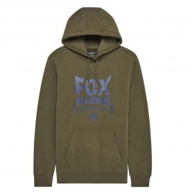 суичър,мъжки,пуловери,fox,racing,bolt,hoodie,green,(olive,green)