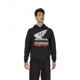 суичър,мъжки,пуловери,fox,racing,honda,hoodie,black,(black)